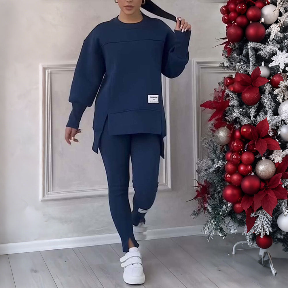 🔥Nowy modny zestaw dresowy casual 2026 – bluza + spodnie