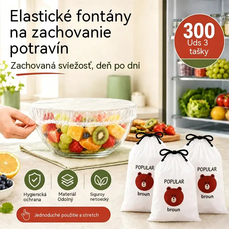 🔥(300 kosov) Samo 21 evrov🍽️ Zelo velika, debela, antibakterijska plastična embalaža, primerna za živila