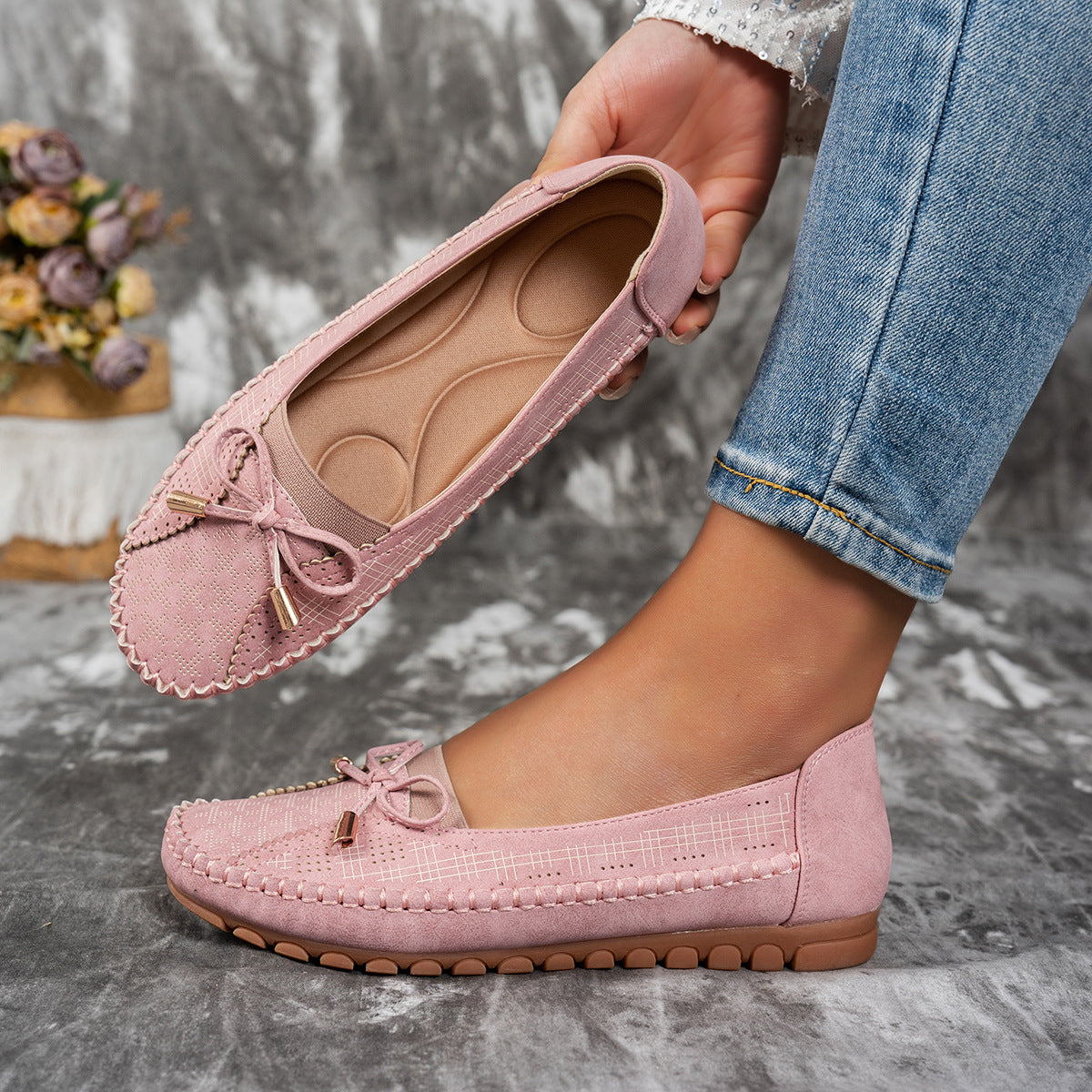 🔥Hit Sprzedaży 【Zniżka 50%】✨【36-43】 Damskie buty ortopedyczne z prawdziwej skóry, lekkie, antypoślizgowe, oddychające i wygodne.