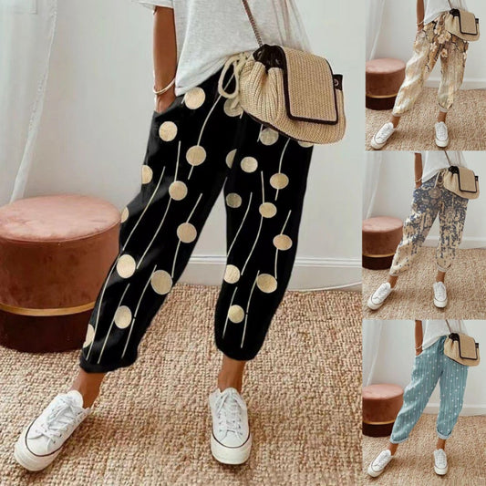😍💕Zadnji dan promocije - 50% popust💕Ženske ležerne hlače iz bombaža in lana