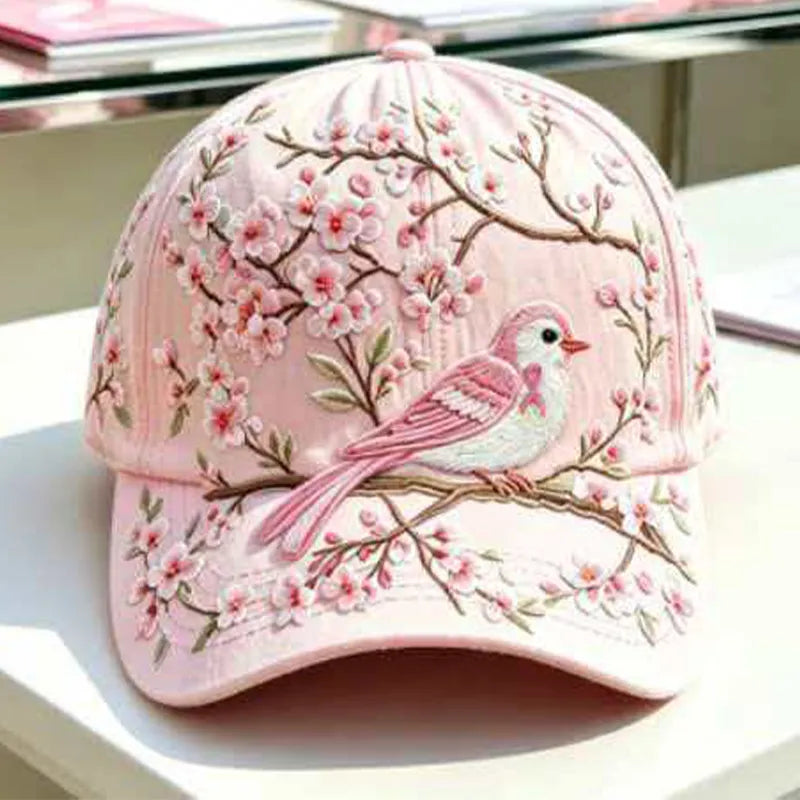 🧢Modna vrhunska kapa s 3D vezenjem, zaščito pred soncem in senčenjem
