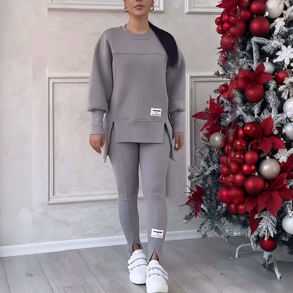 🔥Nowy modny zestaw dresowy casual 2026 – bluza + spodnie