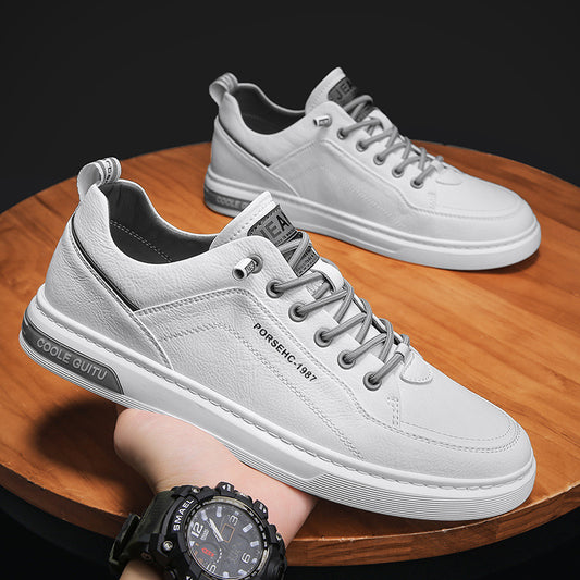 【39-44】Męskie oddychające skórzane buty biznesowe/casual 2026