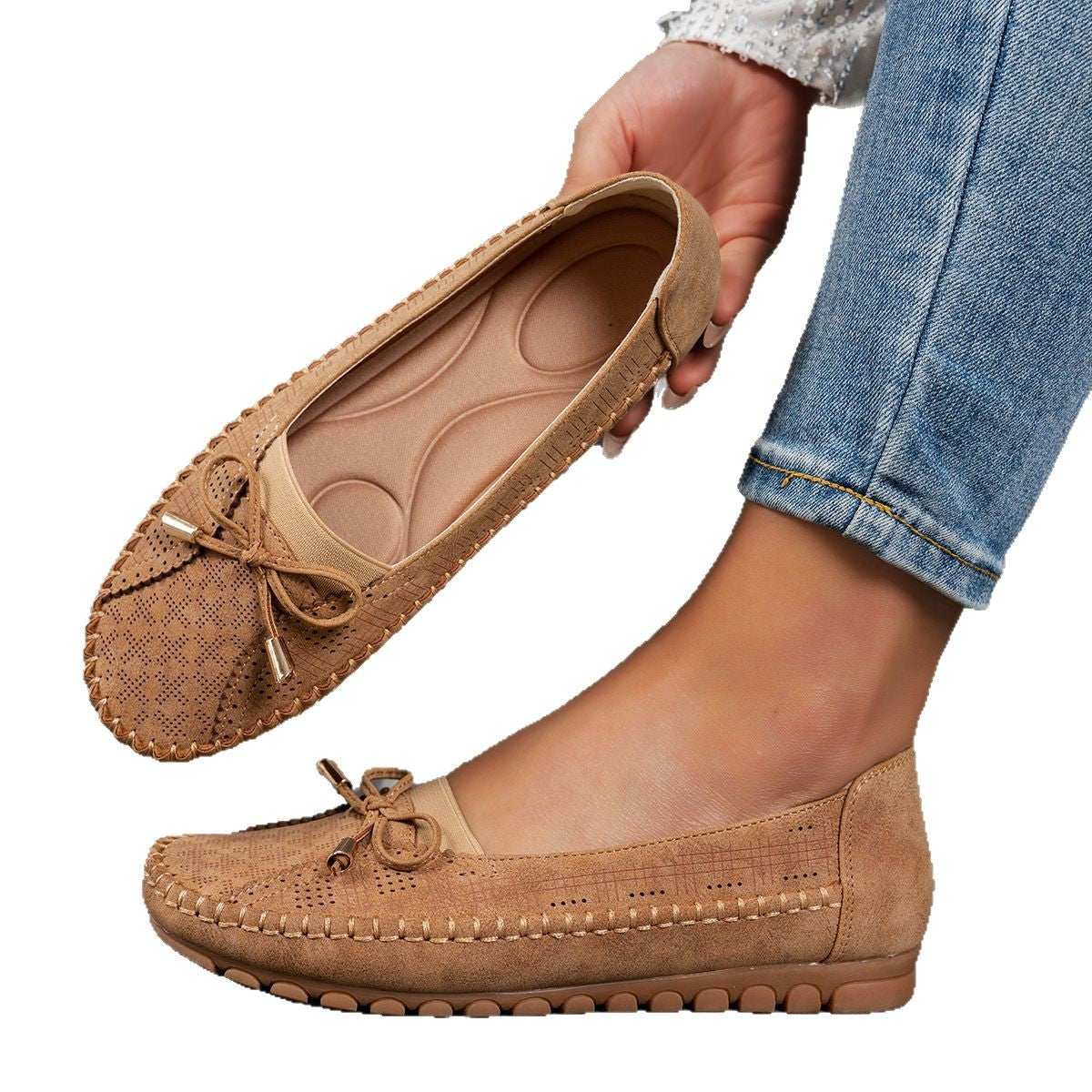 ✨ 50% rabatu ✨ 【36-43】Damskie buty ortopedyczne z prawdziwej skóry, lekkie, antypoślizgowe, oddychające i wygodne.
