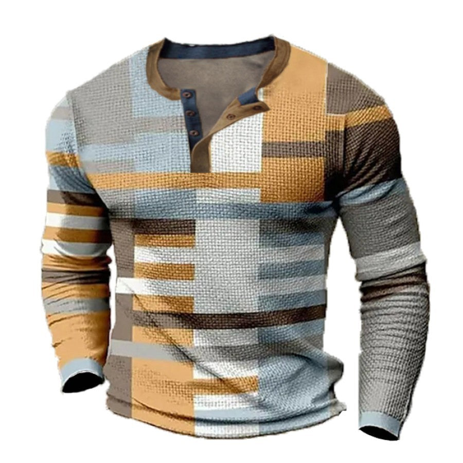 🔥🔥Nova moška polo majica z dolgimi rokavi velike velikosti【S-4XL】