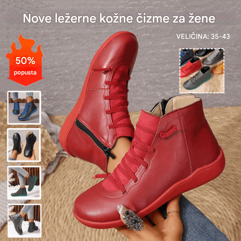 🔥【35-43】Novi dolasci širokih ženskih cipela za jesen i zimu 2025. - ležerne gležnjače