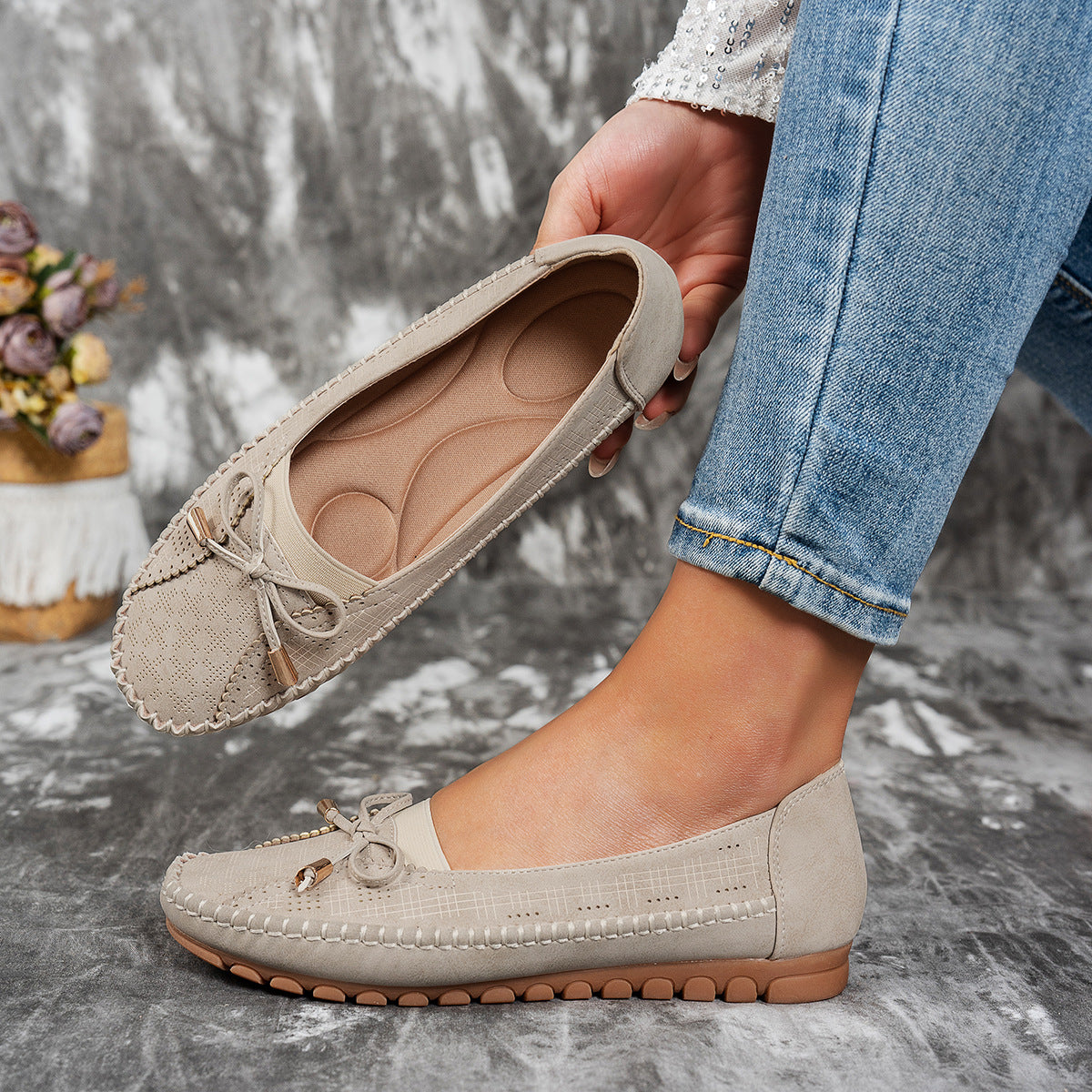 ✨ 50% rabatu ✨ 【36-43】Damskie buty ortopedyczne z prawdziwej skóry, lekkie, antypoślizgowe, oddychające i wygodne.