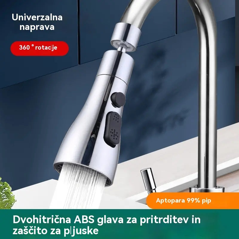 🔥【Kupite 1, dobite 1 gratis】🚰🔥 360° vrtljiva podaljševalna šoba pipe