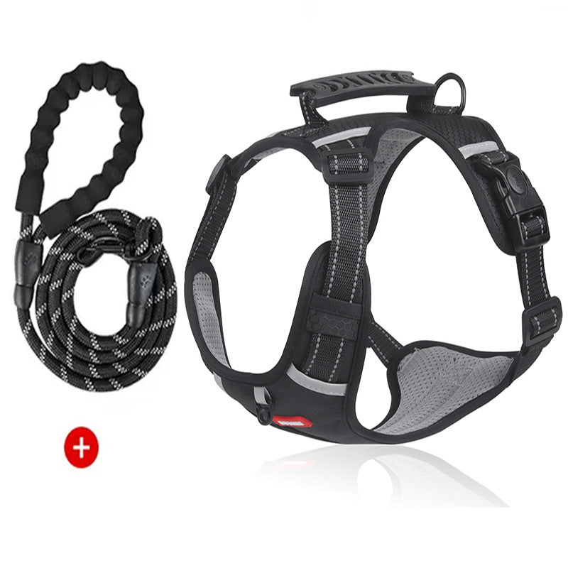🐶【2.5–45 kg+1,5-metrska vrv】Nova odsevna oprsnica za pse, proti pobegu, primerna za sprehode na prostem.