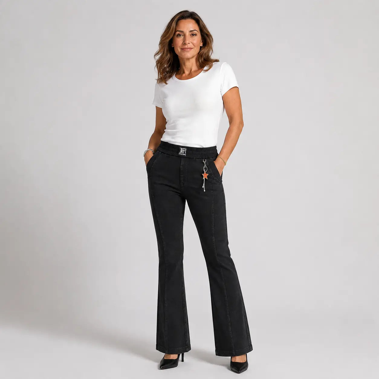 🔥【M-4XL】👖👖Jesenske nove ženske kavbojke z visokim pasom, raztegljive, za leto 2026