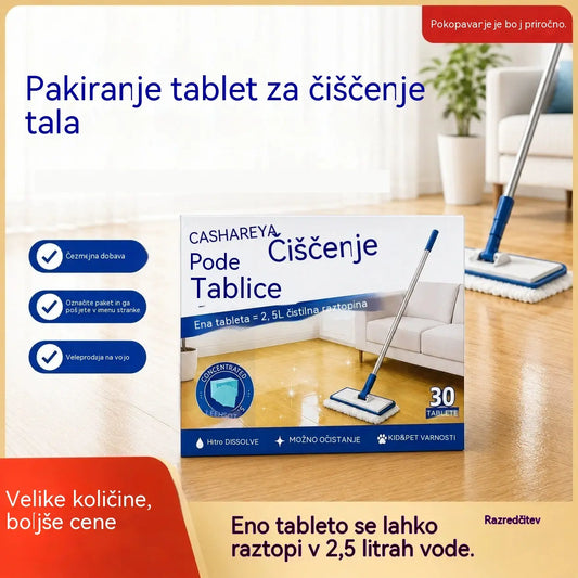 💦🏡【3 pakiranja, skupaj 90 listov】Vodotopni robčki za čiščenje tal