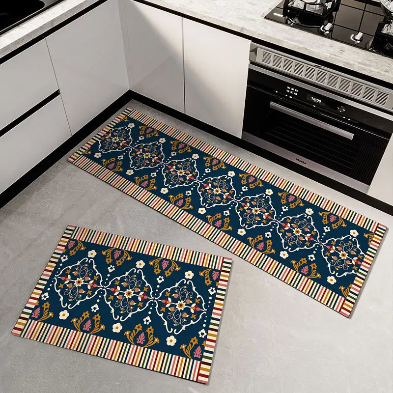 🛒Kupte 1 a druhý získejte zdarma👉【40x60 + 40x120 cm】Skvělá volba do domácnosti🔥Vysoce savá rohožka【Sada 2 kusů】