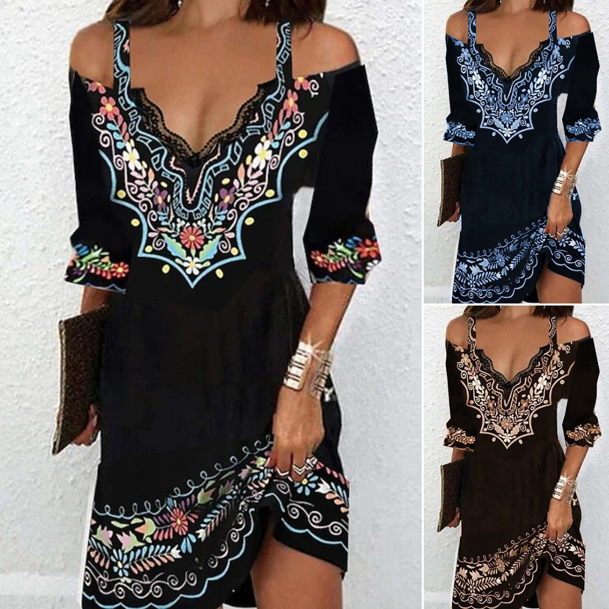 👗🌸【S-5XL】2026 Wiosna i Lato Nowa Sukienka Halter-Jedwabista w dotyku