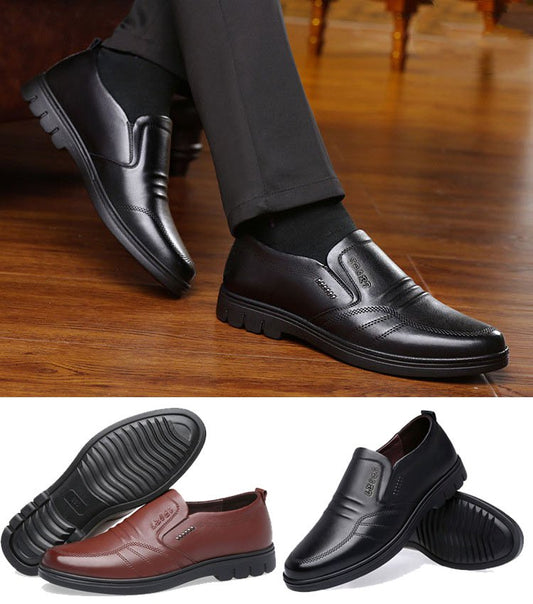 【39-44】👞 Męskie buty biznesowe casualowe - nowość z 2026 r., miękka podeszwa, stylowe i wygodne