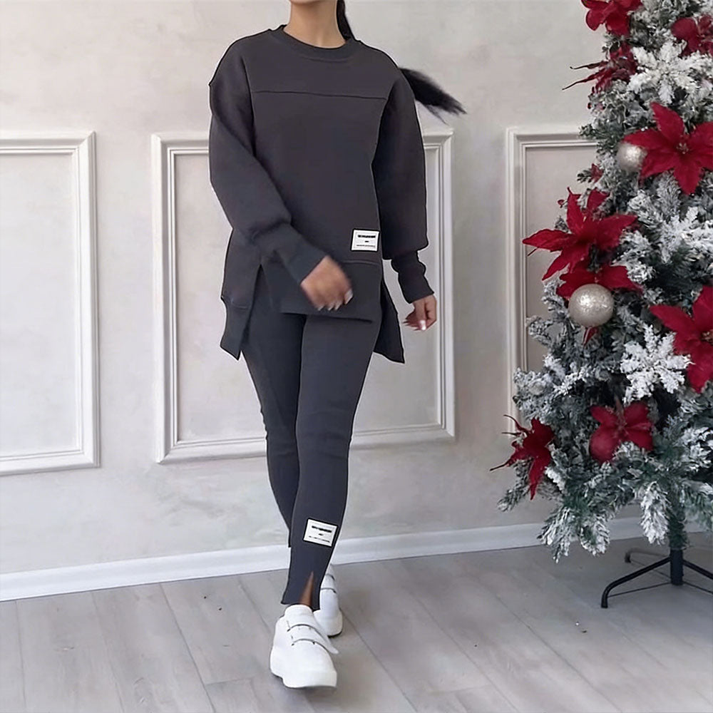 🔥Nowy modny zestaw dresowy casual 2026 – bluza + spodnie