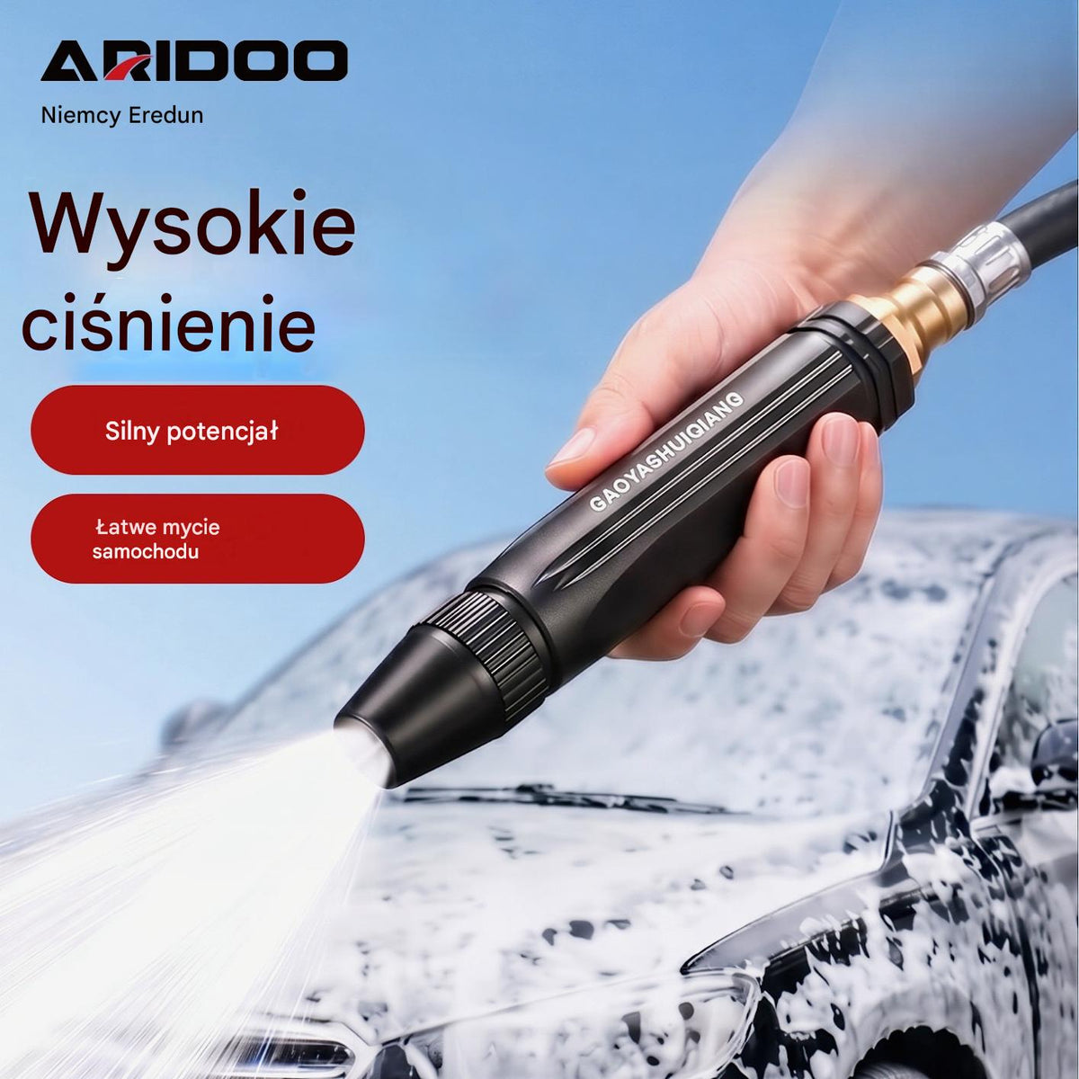 Ultima zi cu 55% reducere - 【2 bucăți la 89 RON】Pistol de pulverizare de înaltă presiune pentru uz casnic
