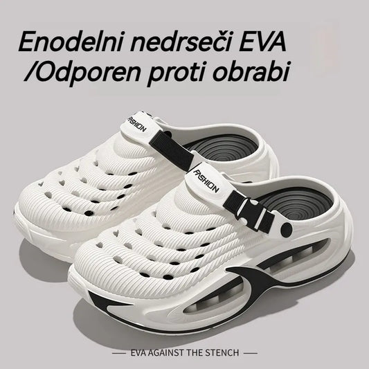 👟50% POPUST🌬️Moški večnamenski sandali 2 v 1: debel podplat iz EVA, nedrseči, izjemno lahki in zračni🏃‍♂️