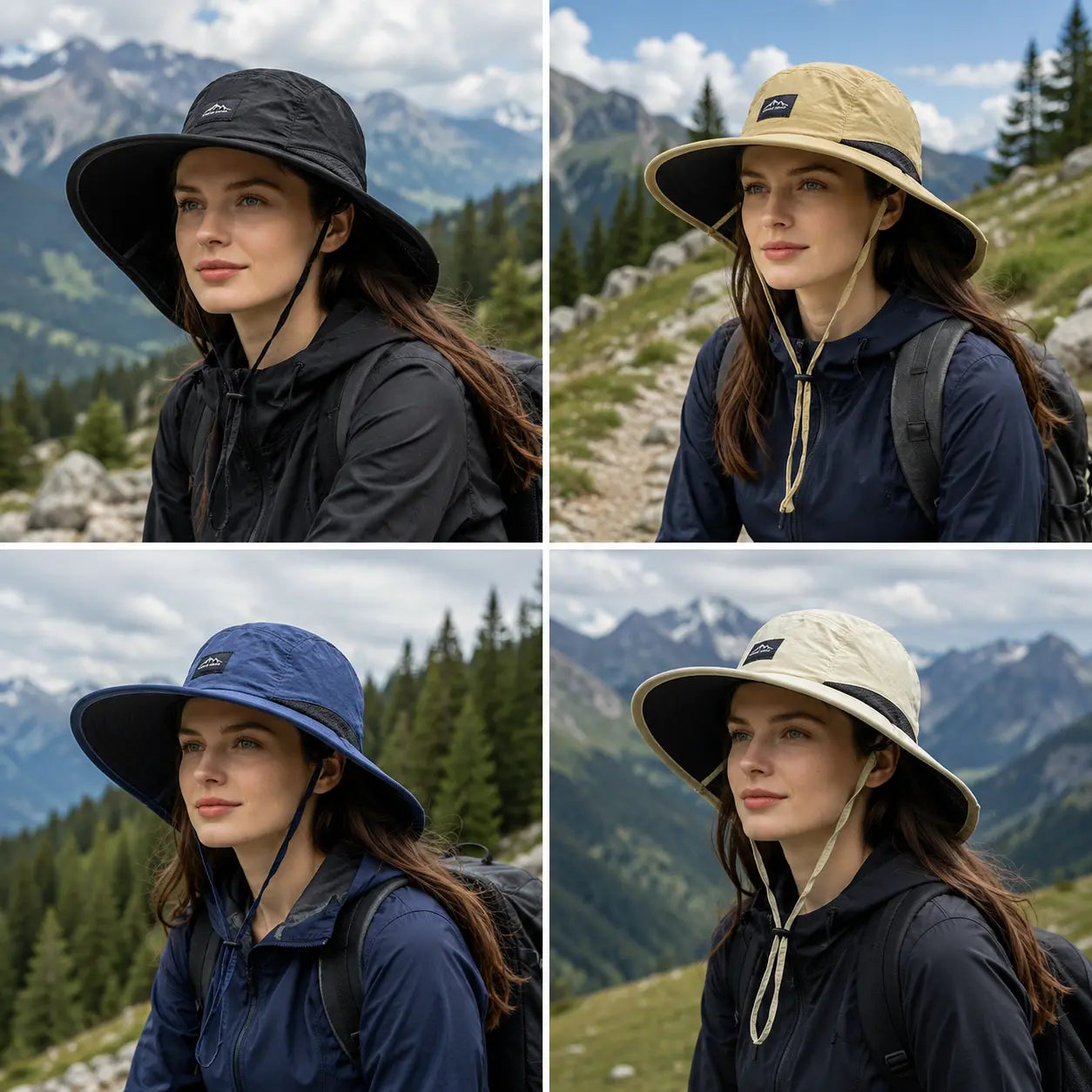 🔥✨【Kupite 1, dobite 1 gratis】🧢Unisex zložljiv klobuk za zaščito pred soncem