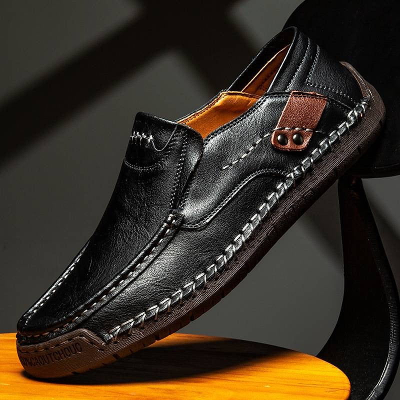 👞50% rabatu🔥【38-48】Ręcznie robione mokasyny ze skóry naturalnej ✅️Płatność przy odbiorze