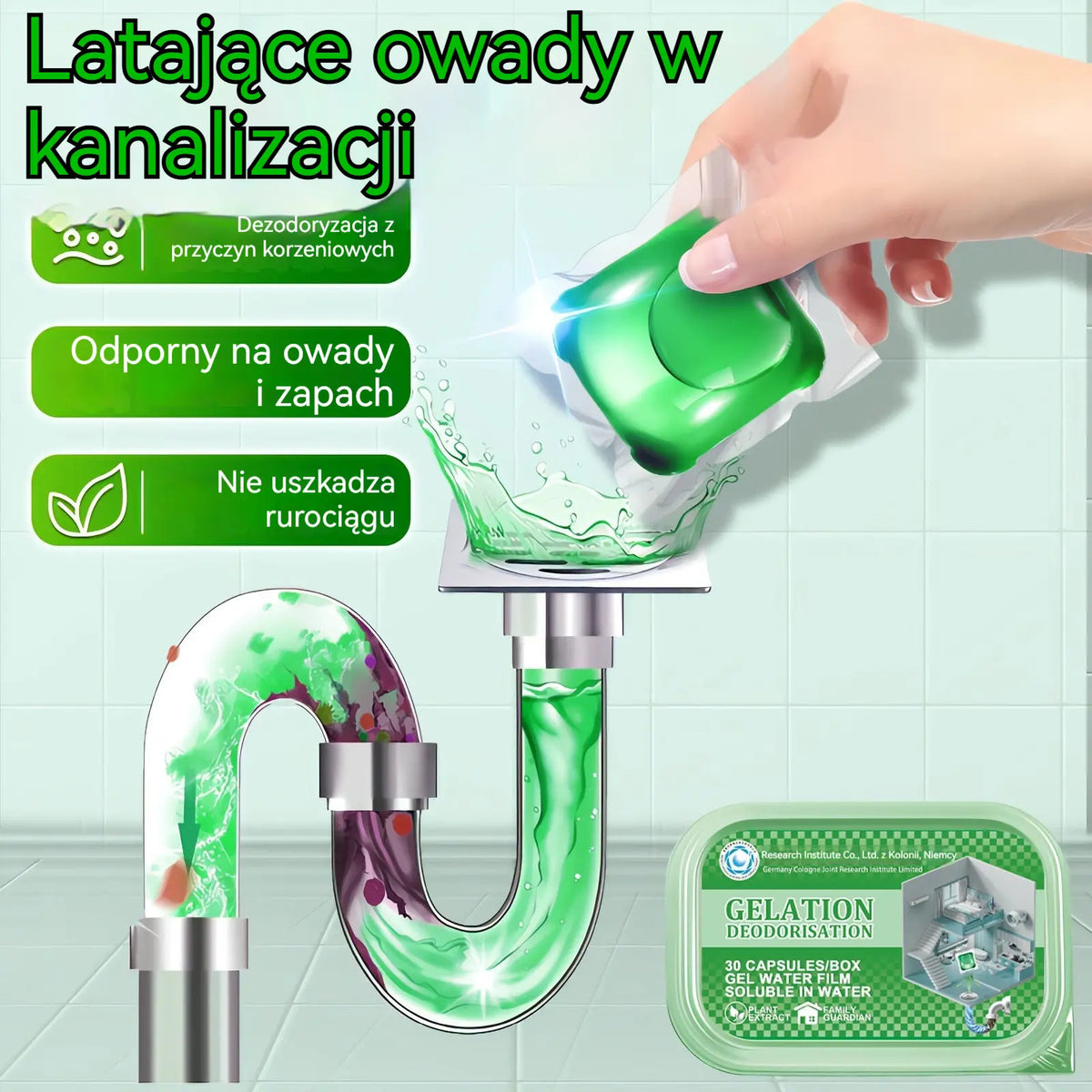 2 opakowania (100 tabletek) za 99 zł . - 🔥🎉 To był hit! Kupiło go 30 000 osób 🎉. Kapsułki z bioenzymami do usuwania nieprzyjemnych zapachów z odpływów.