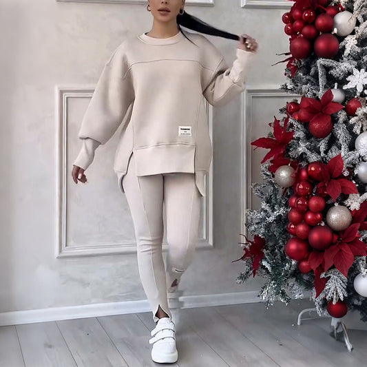 🔥Nowy modny zestaw dresowy casual 2026 – bluza + spodnie