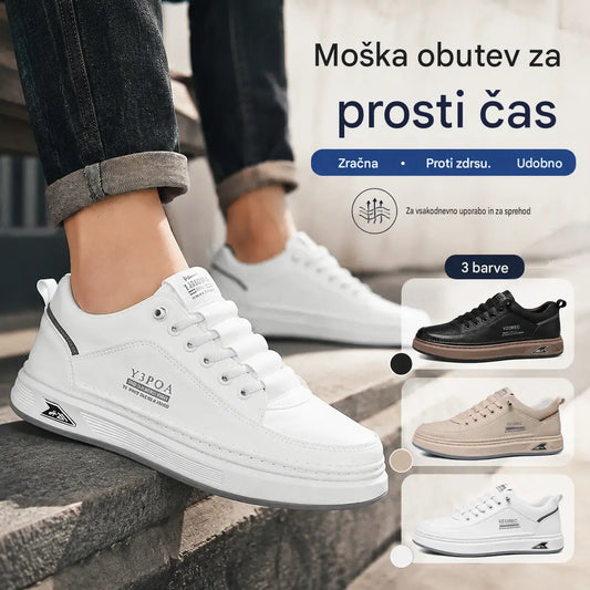 【39–44】Moški poslovno-ležerni usnjeni čevlji, 2026 – zračni