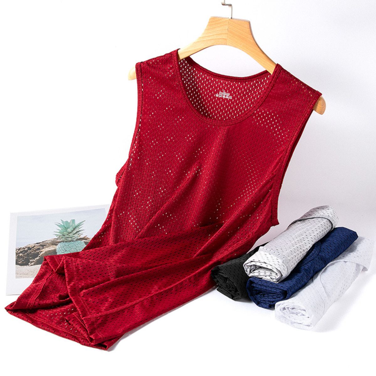 🔥 Kup 1, otrzymaj 1 gratis🔥【5 kolorów】Męska koszulka casualowa Ice Silk ✅ Lekka, przewiewna i szybko schnąca
