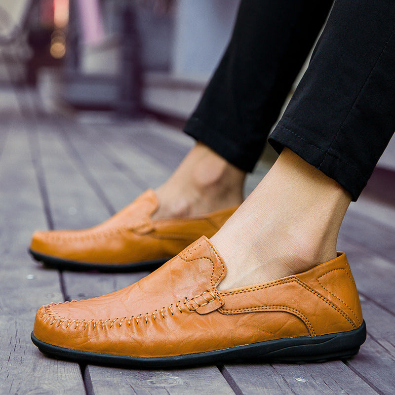 🔥💥2026 Nowe modne skórzane buty na co dzień dla mężczyzn