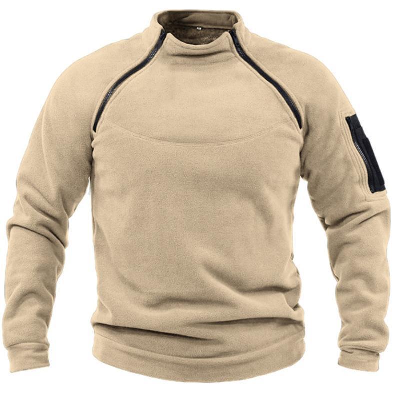 【S-4XL】Tricou cu mânecă lungă pentru bărbați, pentru exterior, cald de toamnă și iarnă