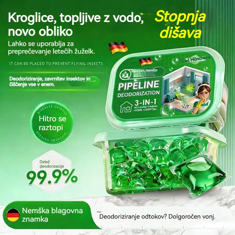 2 pakiranja (100 tablet) za 22 evrov. - 🔥🎉 Bila je uspešnica! Kupilo jo je 30.000 ljudi 🎉. Bioencimske kapsule za odstranjevanje vonjav iz odtokov.