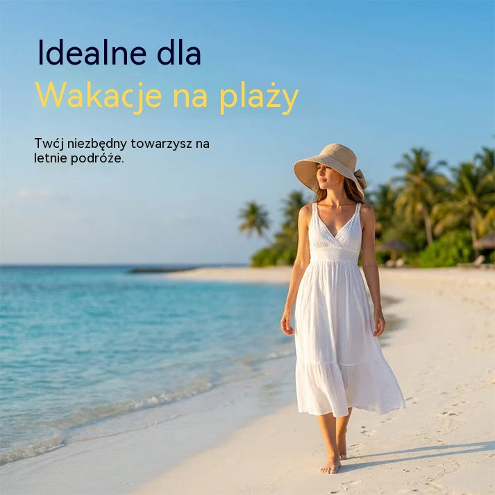 🎀🎀 50% taniej 👒 | Czapka retro z kokardą: składana i przewiewna, niezbędnik na lato.