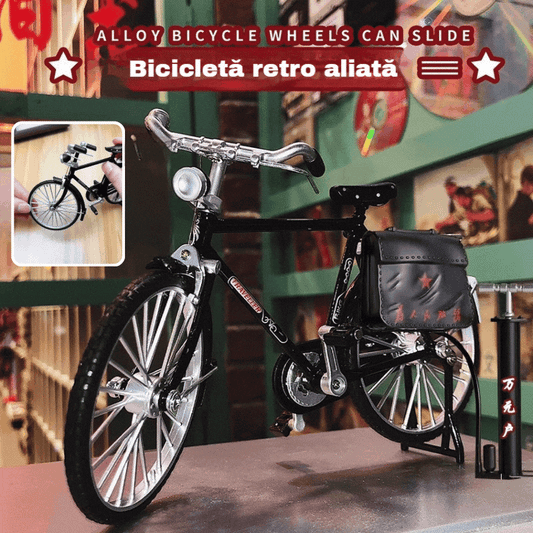 🧩🚲️ Symulacyjna zabawka do samodzielnego montażu roweru ze stopu
