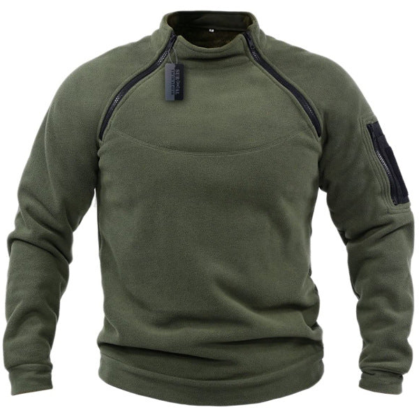 【S-4XL】Tricou cu mânecă lungă pentru bărbați, pentru exterior, cald de toamnă și iarnă