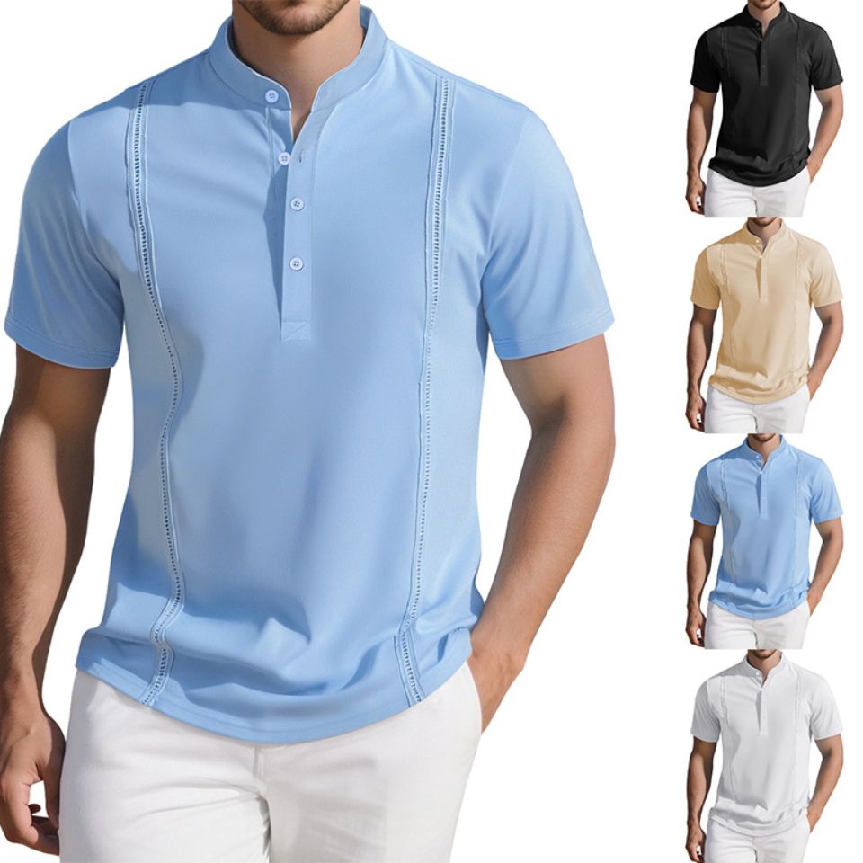 🔥 Lekka i oddychająca koszulka polo slim fit – komfort, styl i swoboda na lato, rozmiary S-3XL
